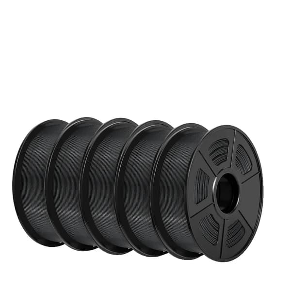 PLA Meta Filament, 5KG Korkea Likviditeetti, 1.75MM Halkaisija,PLA-Meta Musta 5KG