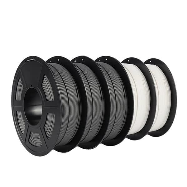 SUNLU 3D PLA Filament, 1KG/330m Længde, 1,75mm Diameter,PLA Mat-2WT-3GY