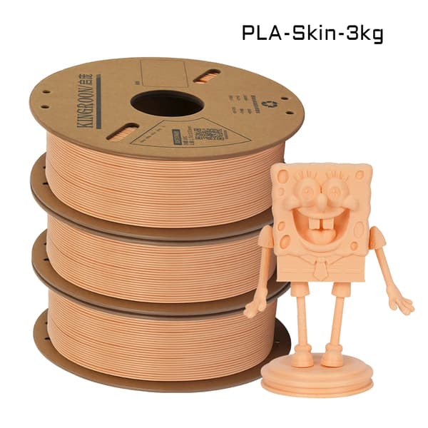 3D-utskriftsfilament, 1,75 mm diameter, 3 kg längd,Hudton