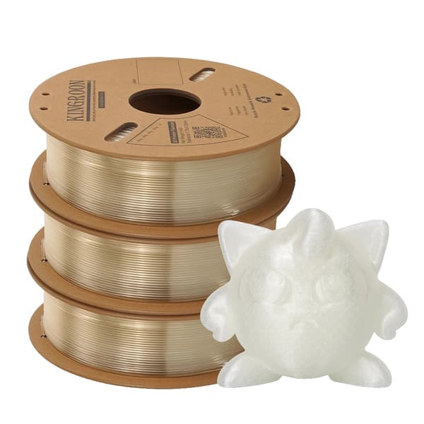 3D-tulostuslanka, 1,75 mm halkaisija, 3 kg pituus,Läpinäkyvä