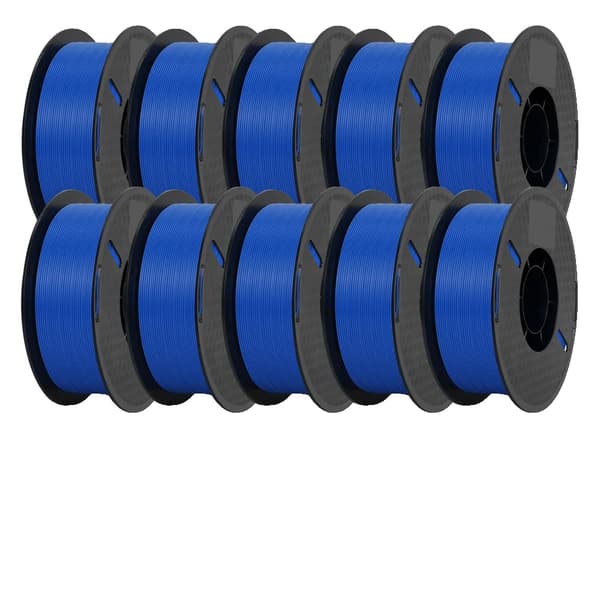 3D-printer filament, 1,75 mm diameter, stærk binding,PLA BLÅ 10KG