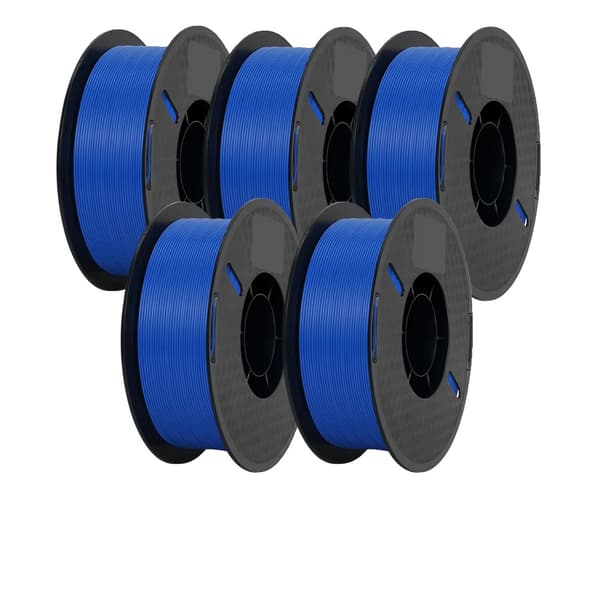 3D-skrivarfilament, 1,75 mm diameter, stark bindning,PLA BLÅ 5KG