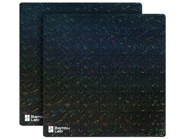 Bambu 3D Galaxy Surface Sheet – 2 erstatningsark – X1-, P1- og A1-serien – Bambu Lab