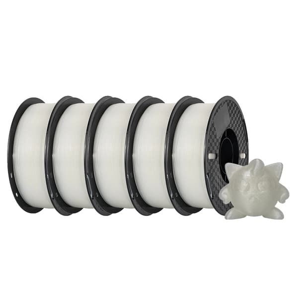 3D-tulostimen filamentti, 5 kg kuplivapaa laatu,5kg PLA Läpinäkyvä