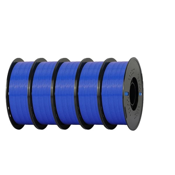3D Printer Filament, 5kg Boblefri Kvalitet,5kg PETG Blå