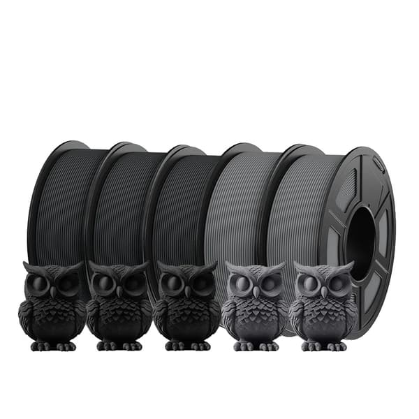 Korkean nopeuden PETG-filamentti, 1,75 mm halkaisija, sileä matta pinta,HSPETG 3BK 2GY