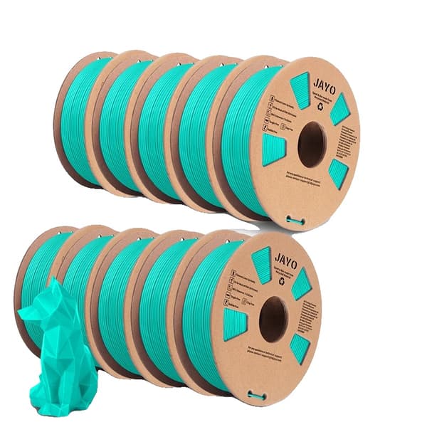 PLA Meta Filament, 1,75 mm diameter, miljøvenlig og biologisk nedbrydelig,PLAMeta-Grøn-11KG