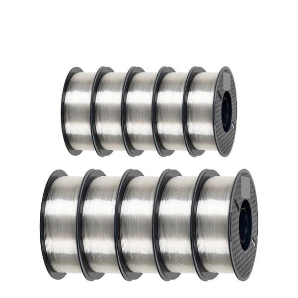 PETG Filament, tilstoppelsesfri, ikke-giftig,Gennemsigtig