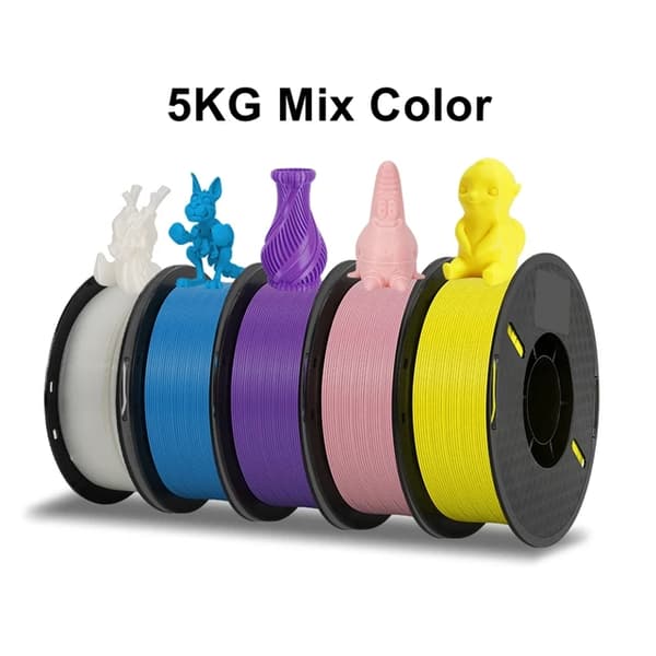 PLA Filament 1.75mm, Korkea Tulostuslaatu, Laaja Väri Valikoima,5kg Sekoitus PLA C