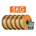 Miniatyrbillede 2 af 2: Eryone PLA Filament, Silke Regnbuefarver, Enestående Udskriftskvalitet,Skov -5kg