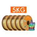 Miniatyrbillede 1 af 2: Eryone PLA Filament, Silke Regnbuefarver, Enestående Udskriftskvalitet,Skov -5kg