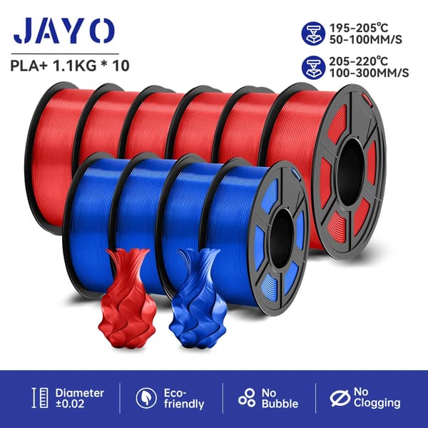 3D-tulostimen filamentti PLA PLUS, 1,75 mm halkaisija, 330 m pituus,PLA PLUS-4TPBL 6TPRD