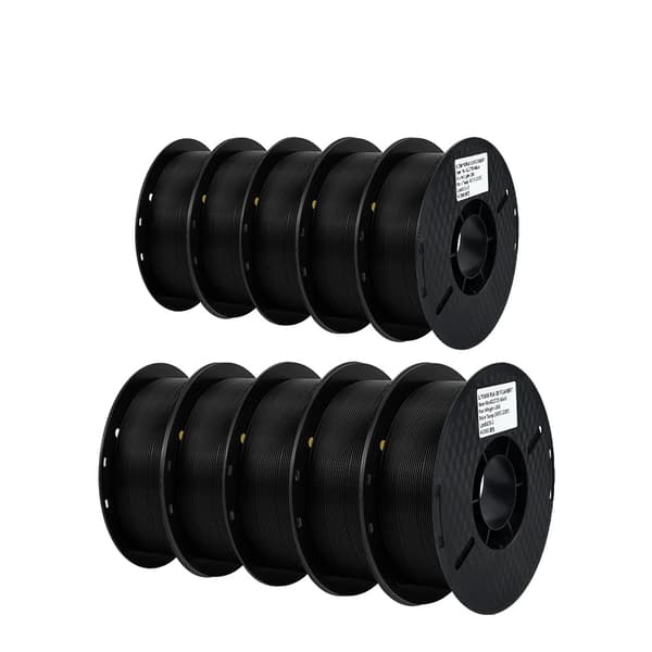 3D-tulostuslanka, 1,75 mm halkaisija, 1 kg paino,10KG PLA Musta