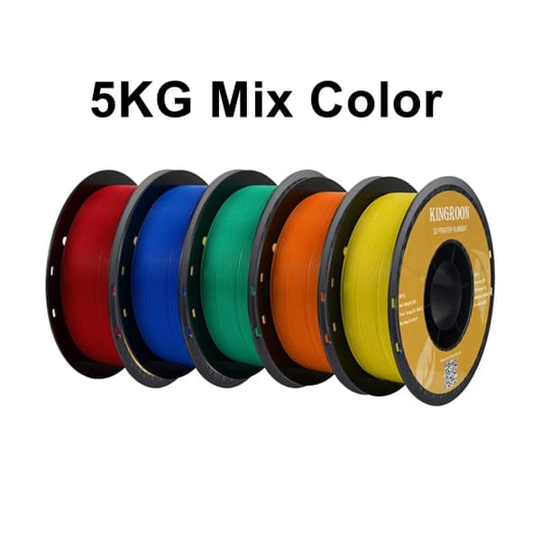 PLA Filament 1,75 mm, Hög utskriftskvalitet, Brett färgval,5kg Blandning PLA B