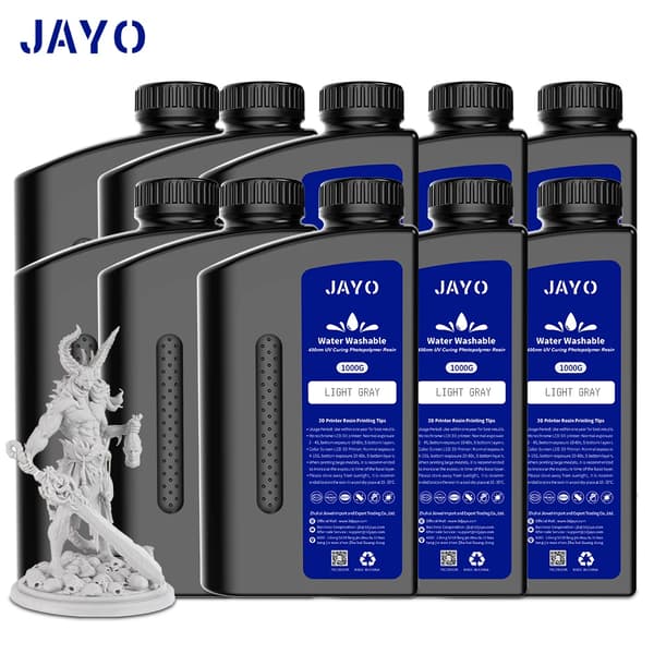 JAYO 3D Print Harpiks, Høj Præcision, Hurtig Hærdning,Vandvask-GY 10KG