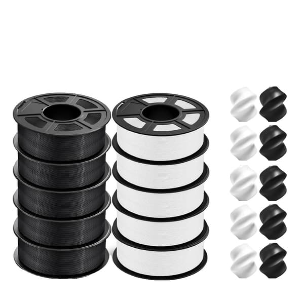 3D-skrivarfilament, olika material tillgängliga, hög temperaturbeständighet,PLA P 5BK 5WT