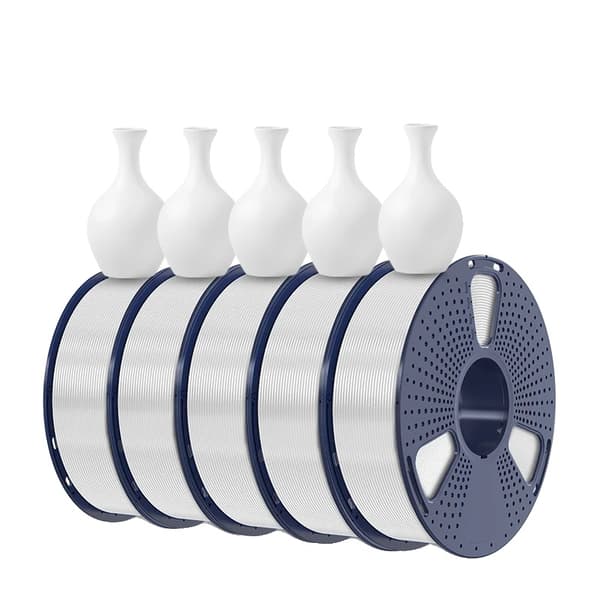 3D Printfilament, 1KG Rulle, Høj Præcision,META hvid