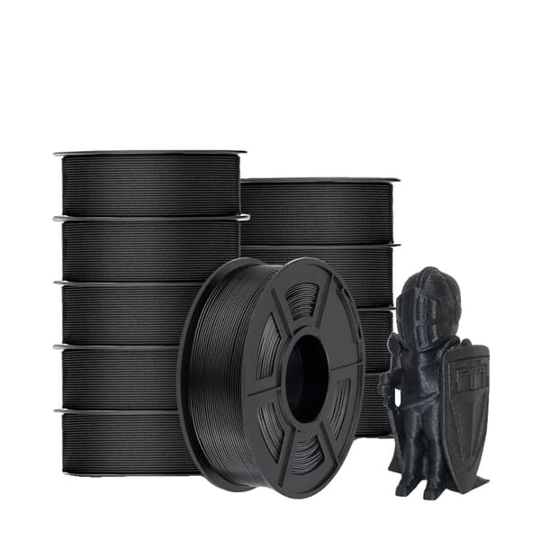 JAYO PETG-CF 3D Printer Filament, Høj Slagstyrke, Varmebestandig,PLA-CF 10 Ruller