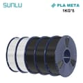 Miniatyrbillede 2 af 2: 3D Printfilament, 1KG Rulle, Høj Præcision,META 3BK 2WT