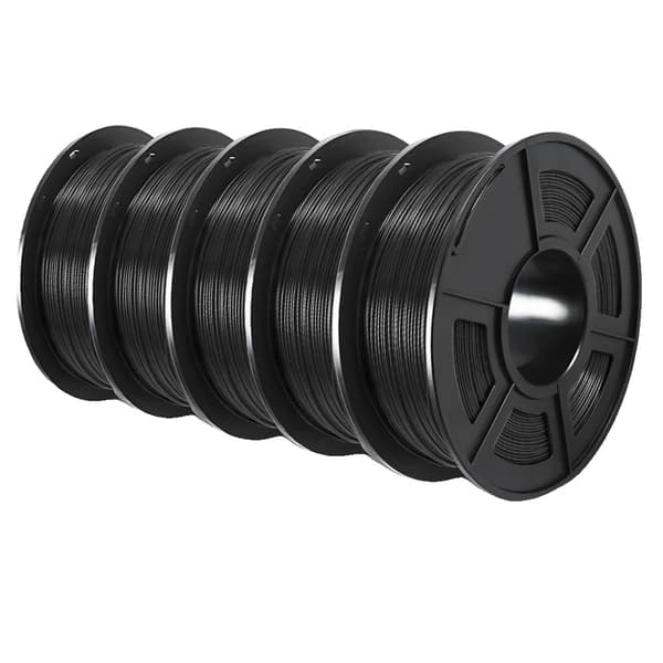 3D-skrivarfilament, 1,75 mm diameter, miljövänligt material,PETG BK5.5kg