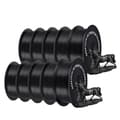 Miniatyrbillede 1 af 2: PLA filament, 10 kg vægt, 1,75 mm diameter,PLA Sort 10Kg