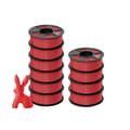 Miniatyrbillede 1 af 2: PLA PLUS filament, miljøvenligt materiale, høj slagstyrke,PLA PLUS 2-10 RØD