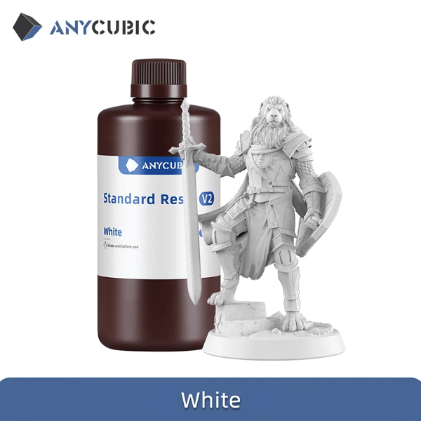 Standardi UV-hartsi, korkea tiheys 1,05-1,25 g/cm³, lämpötilankestävä 60-65 °C,10KG Valkoinen