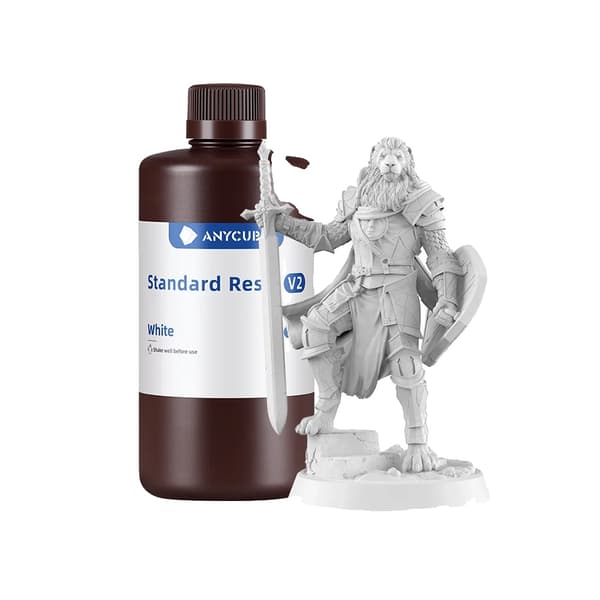 Standardi UV-hartsi, korkea tiheys 1,05-1,25 g/cm³, lämpötilankestävä 60-65 °C,10KG Valkoinen