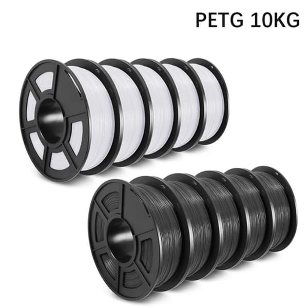 PETG 3D Filamentti, Halkaisija 1.75mm, Ympäristöystävällinen Koostumus,PETG 5W5GY 11KG