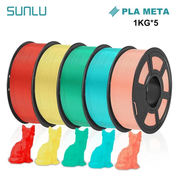 3D Printfilament, 1KG Rulle, Høj Præcision,META MIX 1