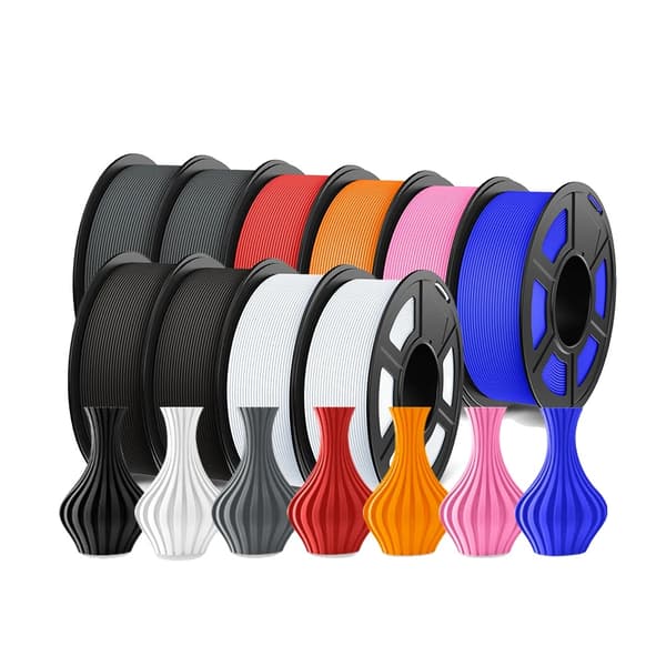 Højhastigheds Matte PETG Filament, Holdbart og Robust, Miljøvenligt Materiale,HSMPETG 10 MIX02