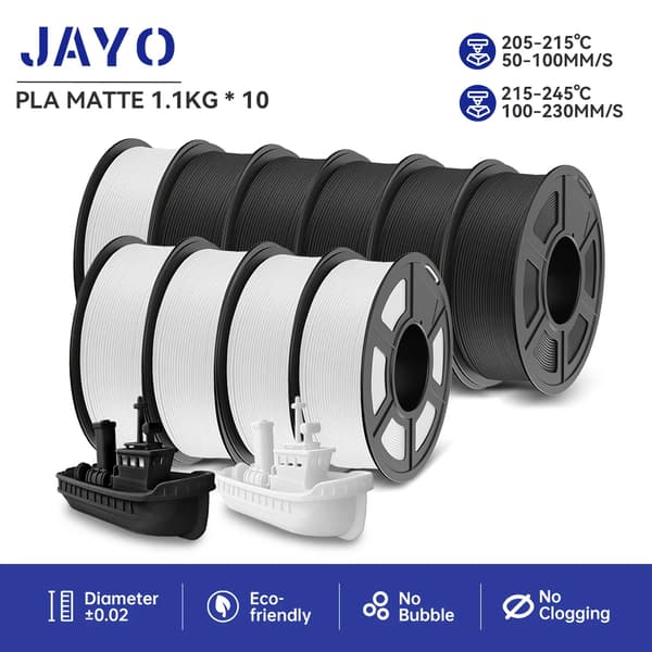 3D Utskriftsfilament, Hög styrka, Miljövänlig design,PLAMetta-5BK5WT 11KG