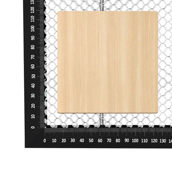 Honeycomb panel arbetsbord DIY gravör arbetsbädd Panel för lasergraverare och laserskärare 400x400x22mm