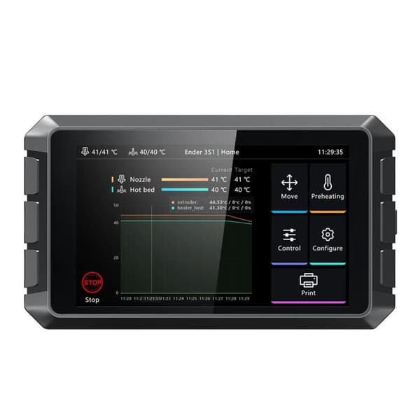 Pekskärm - CREALITY 3D - Sonic Pad - 7 tum - Klipper firmware - 64 bitar