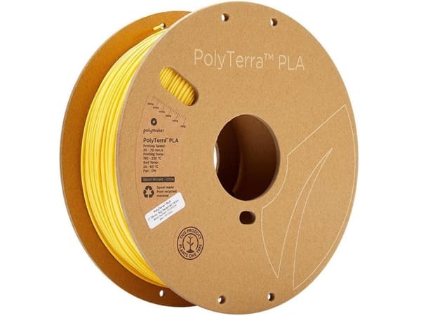 Filament Polymaker PolyTerra PLA 1,75mm, 1kg - Savannah Yellow}