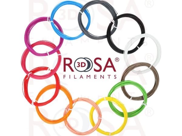ROSA3D Filament ROSA3D PEN PACK PLA 12 basic colours x 10m