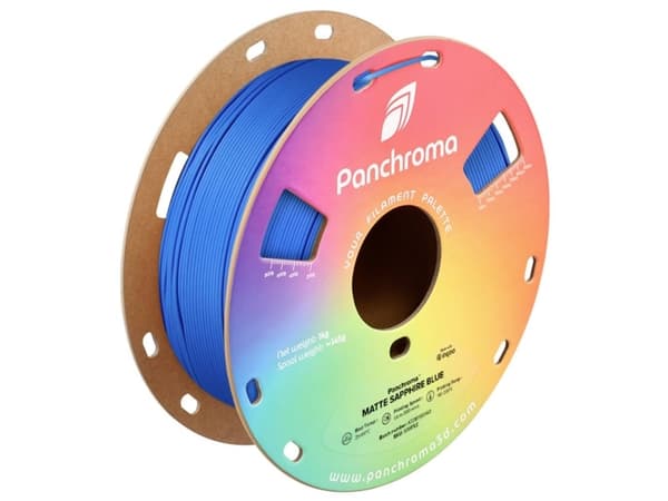 Polymaker CA04038 Panchroma™ Matte Filament PLA-plast Mat, med lavere kunststofindhold 1.75 mm 1000 g Sapphire Blue, Blå 1 stk