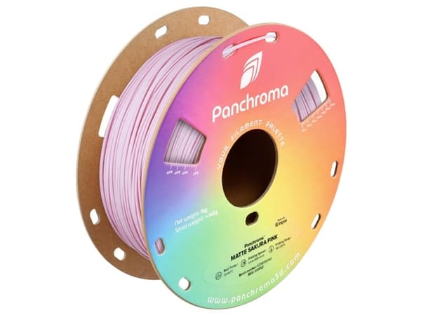 Polymaker CA04037 Panchroma™ Matte Filament PLA-plast Mat, med lavere kunststofindhold 1.75 mm 1000 g Sakura-pink 1 stk