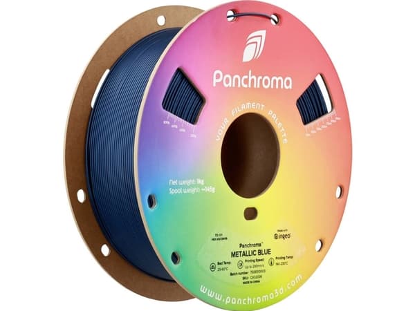 Polymaker CA02036 Panchroma™ Metallic Filament PLA-plast Flerfarvet 1.75 mm 1000 g Blue, Blå , Metallic 1 stk