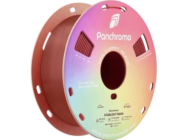 Polymaker CA02017 Panchroma™ Starlight Filament PLA-plast Flerfarvet, Farveskift 1.75 mm 1000 g Starlight Mars, Rød 1 stk