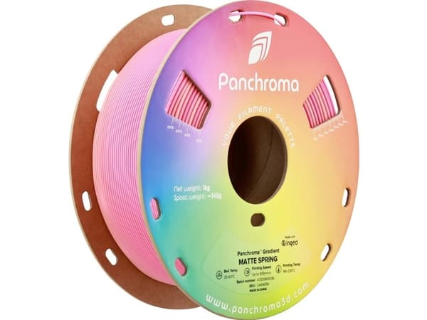 Polymaker CA04056 Panchroma™ Gradient Matte Filament PLA-plast Flerfarvet 1.75 mm 1000 g Spring, Magenta, Orange 1 stk