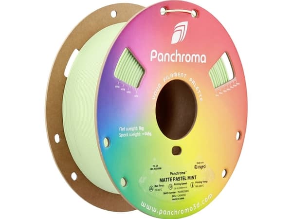 Polymaker CA04032 Panchroma™ Matte Filament PLA-plast Mat, med lavere kunststofindhold 1.75 mm 1000 g Pastel Mint, Mint 1 stk