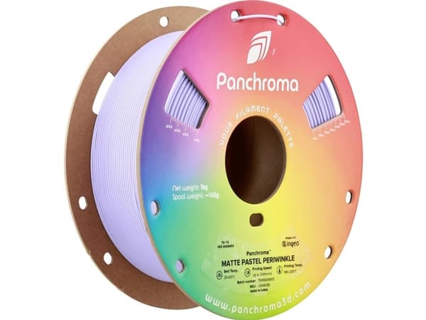 Polymaker CA04036 Panchroma™ Matte Filament PLA-plast Mat, med lavere kunststofindhold 1.75 mm 1000 g Pastel Periwinkle 1 stk