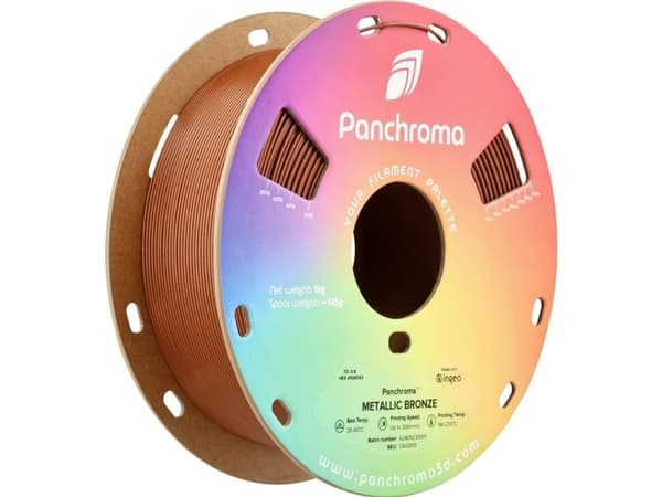 Polymaker CA02013 Panchroma™ Metallic Filament PLA-plast Flerfarvet 1.75 mm 1000 g Bronze, Metallic 1 stk