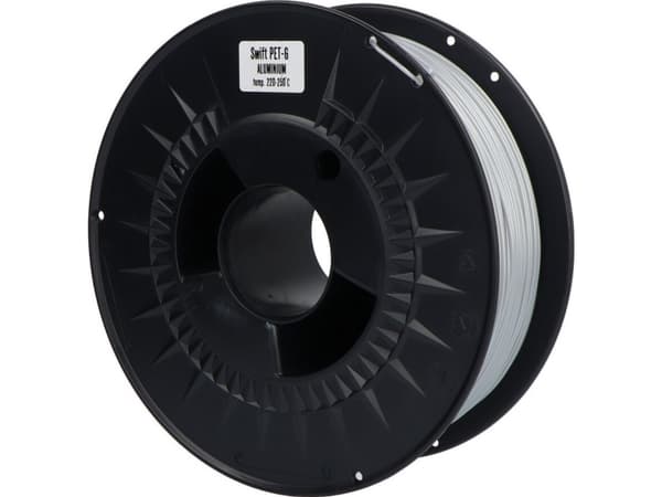 Drukarka 3D Print-me Filament Print-Me Swift PETG 1,75mm 1kg - Aluminium}