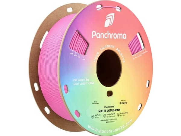 Polymaker CA04002 Panchroma™ Matte Filament PLA-muovi Matta, mattapintainen, pienempi muovipitoisuus 1,75 mm 1000 g Lotus Pink, Vaaleanpunainen 1 kpl