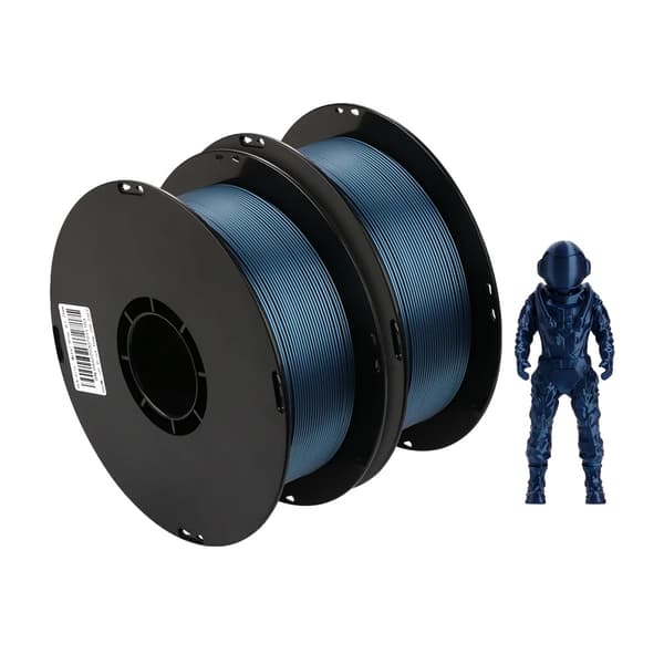 3D-skrivarfilament, PLA-material, 2 kg vikt,Blå 2 kg