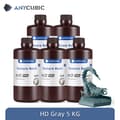 Miniatyrbillede 2 af 2: ANYCUBIC Tekstur Harpiks, Mat Finish, Høj Præcision,HD Gray 5 kg