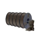 Miniatyrbillede 1 af 2: 3D-printfilament, træeffekt, 1 kg spole, 1,75 mm diameter,Valnødstræmaling