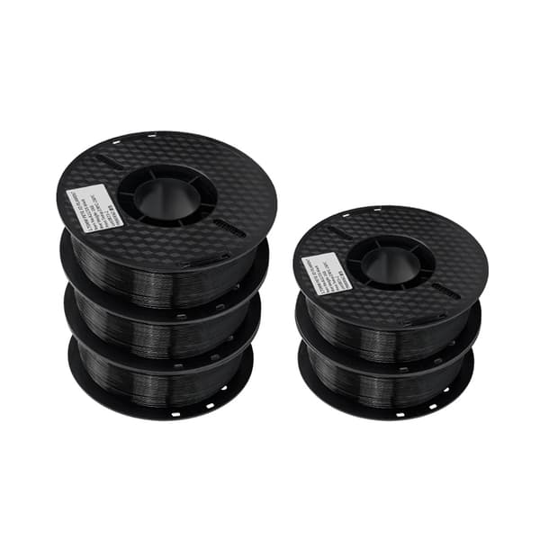 3D-skrivarfilament, 5 kg PETG, livliga färgalternativ,PETG 5kg Svart